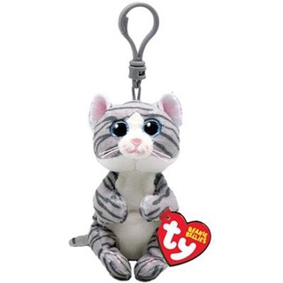 Image of Ty Beanie Babies Bellies Clip Mitzi Cat 10cm