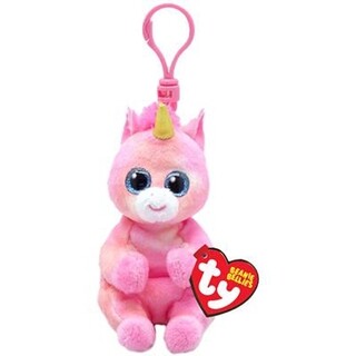 Image of Ty Beanie Babies Bellies Clip Skylar Unicorn 10cm