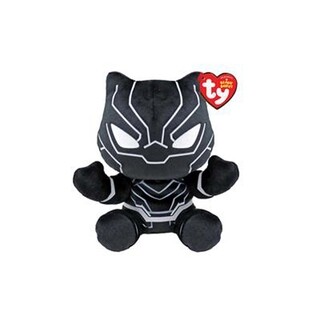 Image of Ty Beanie Babies Marvel Black Panther Soft 15cm