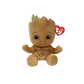 Image of Ty Beanie Babies Marvel Groot Soft 15cm