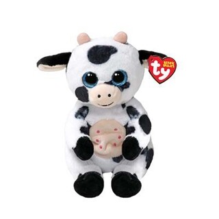 Image of Ty Beanie Babies Bellies Herdley Cow 15cm