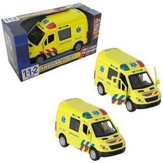 Image of 112 Ambulance Bus 1:34 Met Licht+Geluid