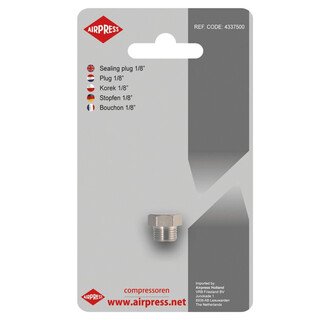 Image of Airpress Plug 1/8"