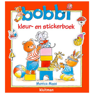 Image of Bobbi kleur en stickerboek