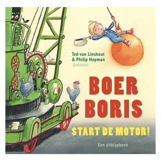 Image of Boer Boris Start De Motor! - Uitklapboek