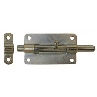 Image of Plaatgrendel geel verzinkt 120 mm