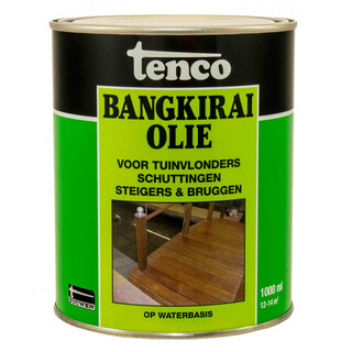 Image of Tenco bangkirai olie blank 1l