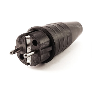Image of Stekker  Rubber Met Randaarde