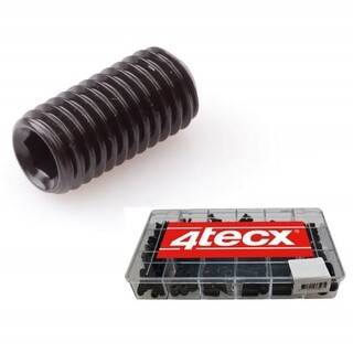 Image of Ass.Ds 18-Vaks Stelschr. 4Tecx Din916 Zwart Gepass. 4Tecx