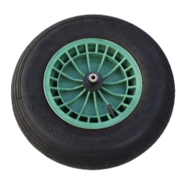 Product image 1 of Kruiwagenwiel (Kunststof Velg) - Aslengte 13 Cm TK100