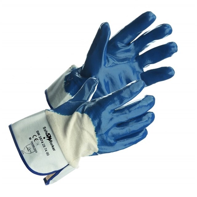 Product image 1 of Safeworker Werkhandschoen Nitril Olie Extra Grip Maat 10