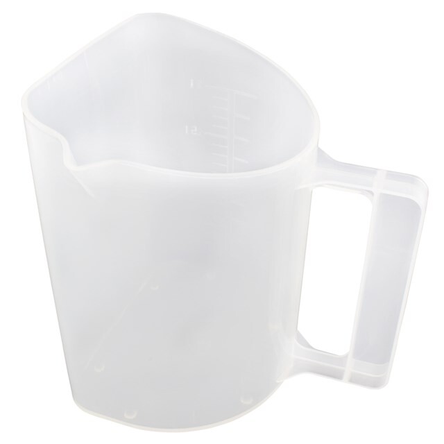 Product image 1 of Maatbeker 2 Liter Kunststof Transparant