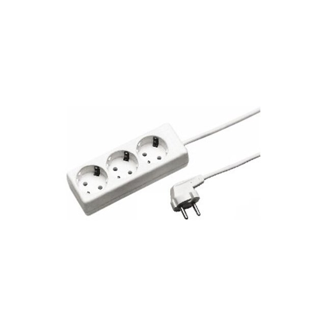 Product image 1 of Tafelcontactdoos + randaarde 3-voudig met 150 cm snoer