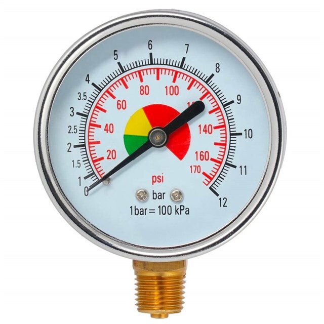 Product image 1 of Airpress blister met manometer 63 mm