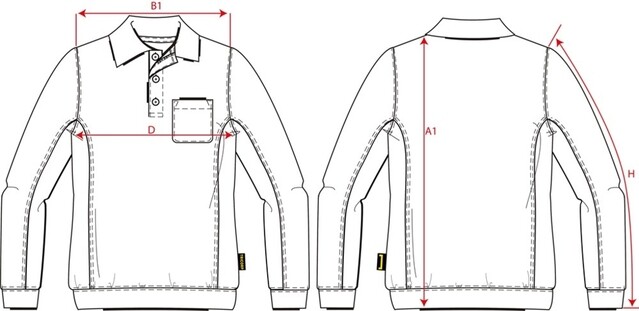 Product image 1 of Tricorp Polosweater RoyalBlue-Navy Maat XL