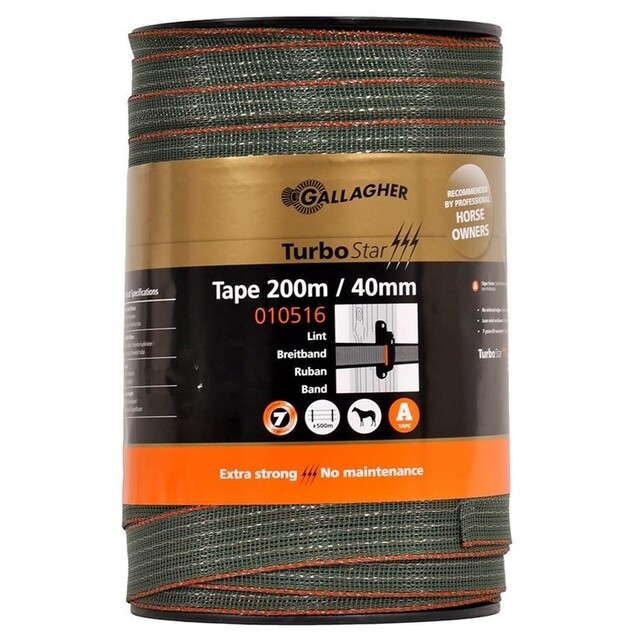 Product image 1 of Gallagher Schriklint TurboStar (40 MM / Groen) - 200 Meter