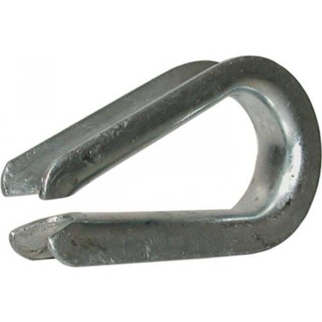 Product image 1 of Dulimex kabelkous 9,0 mm gegalvaniseerd