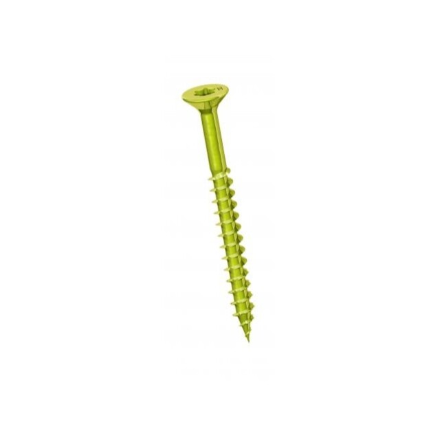 Product image 1 of Heco - Topix spaanplaatschroef deeldraad PK Torx geel verzinkt 3,5 x 35 mm