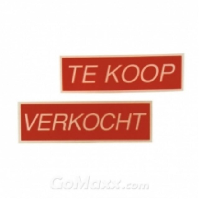 Product image 1 of Dubbelzijdig Bord Te koop/Verkocht - 30 x 10 Cm