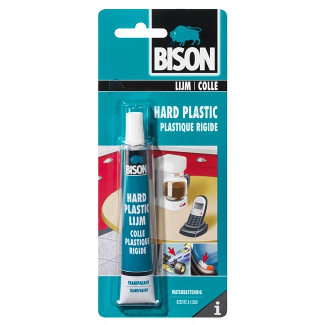 Product image 1 of Bison Hard Plastic Lijm - 25 ML