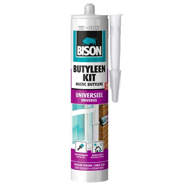 Product image 1 of Bison Butyleenkit Wit 310 ml