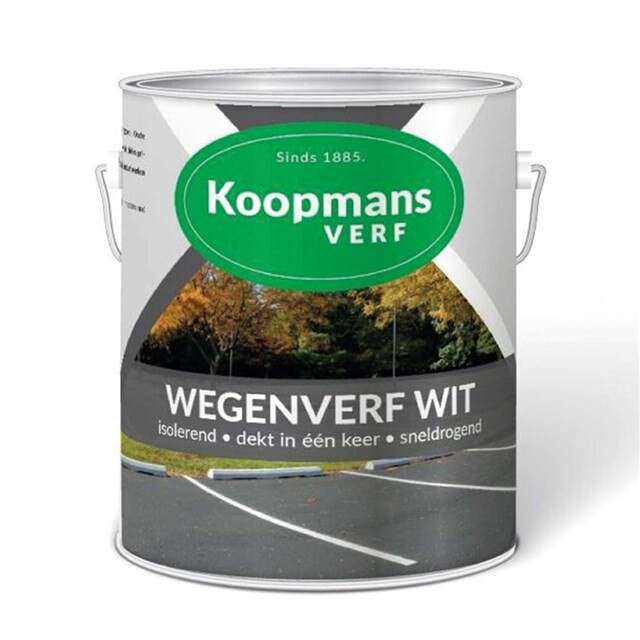 Product image 1 of Koopmans Wegenverf Wit - 0,75 liter