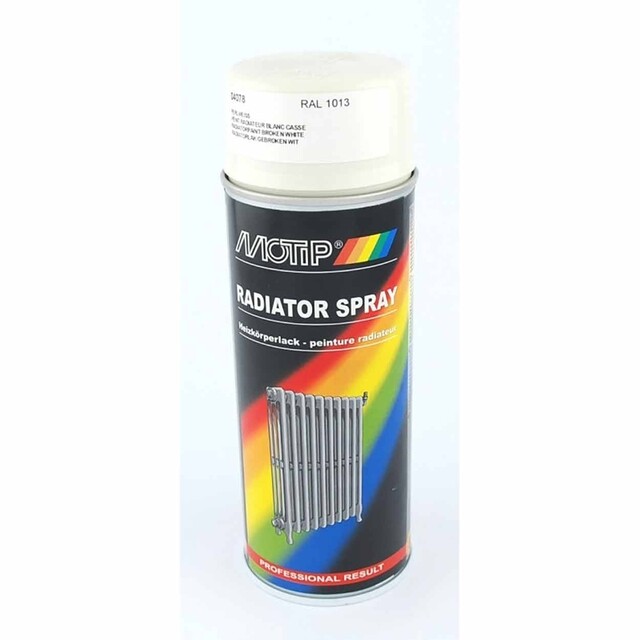 Product image 1 of MoTip radiatorlak gebroken wit 0,4 liter