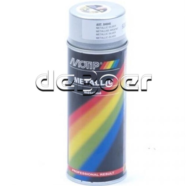 Product image 1 of MoTip metallic lak zilver 0,4 liter