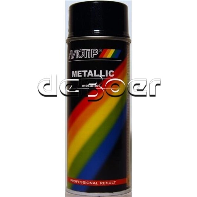 Product image 1 of MoTip metallic lak zwart 0,4 liter