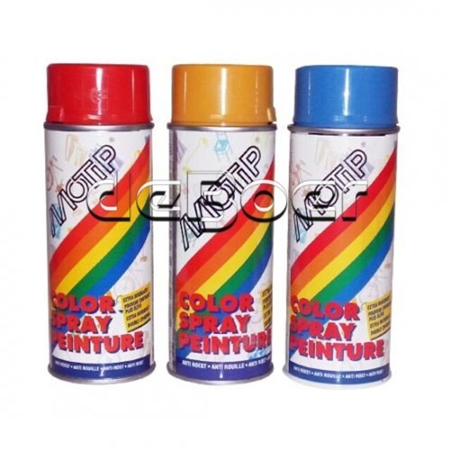 Product image 1 of MoTip lak hoogglans zilvergrijs 0,4 liter
