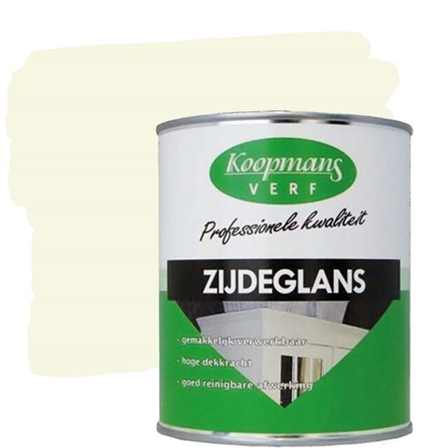 Product image 1 of Koopmans Zijdeglansverf 485 Parelwit - 0,75 liter