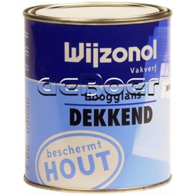 Product image 1 of Wijzonol Dekkend Hoogglans Antiekgroen - 0,75 liter