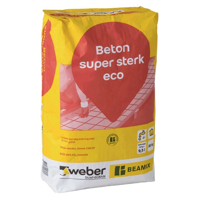 Product image 1 of Beamix Betonmortel 100 Eco - 20 Kilo