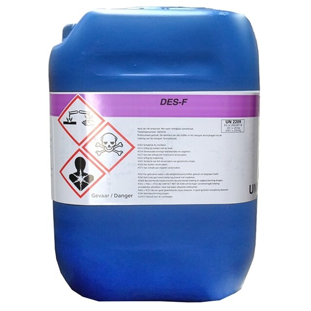 Product image 1 of Formaldehyde 37% (20 Kg) - Statiegeld Jerrycan