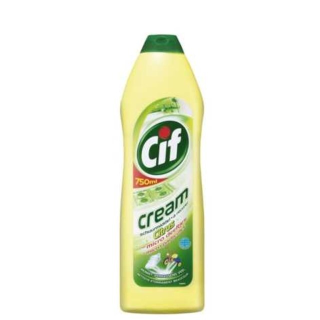 Product image 1 of Cif schuurmiddel Citroen, 750 ml