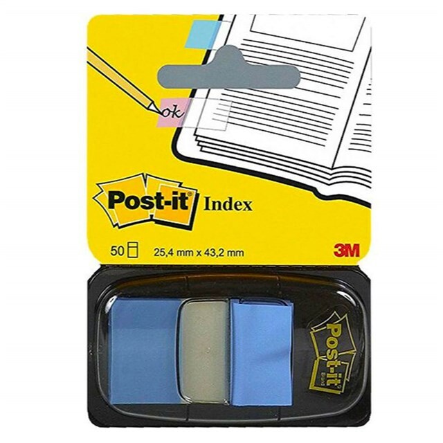 Product image 1 of 3M Post-it Index Licht Blauw