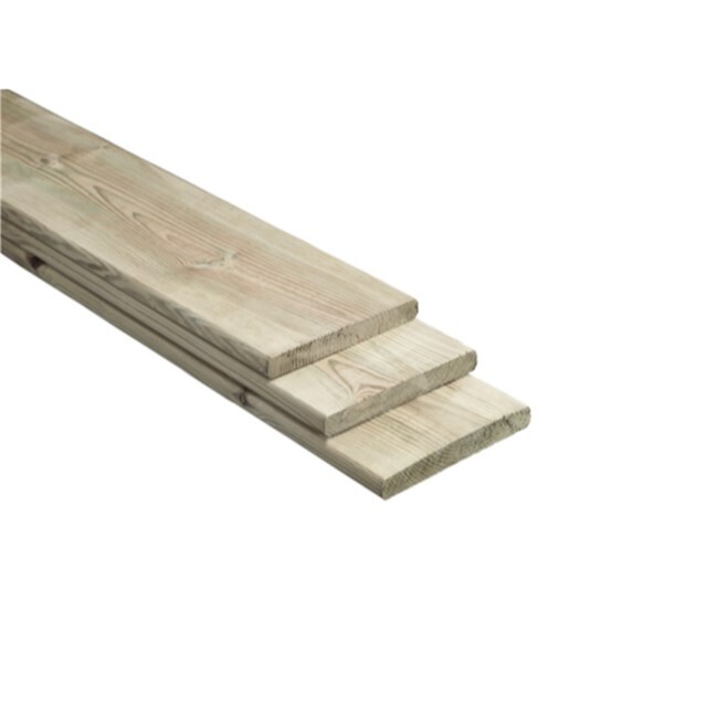 Product image 1 of Tuinplank Celfix 4-zijdig geschaafd met ronde hoeken 17 x 140 x 4000 mm