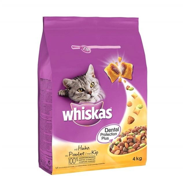 Product image 1 of Whiskas Droge brokjes Kip en Groenten 4 kg