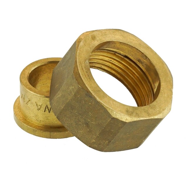 Product image 1 of Puntstuk inclusief Afdichtring 1/2 x 15mm voor veedrinkbak
