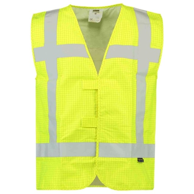 Product image 1 of Tricorp Veiligheidsvest RWS Vlamvertragend Antistatisch Fluor Yellow 3XL-4XL