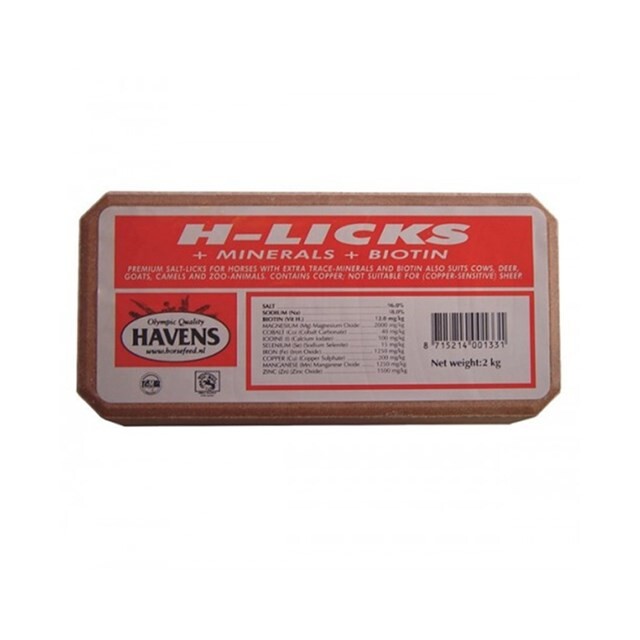 Product image 1 of Havens Horselicks liksteen paard 2 kg Rood