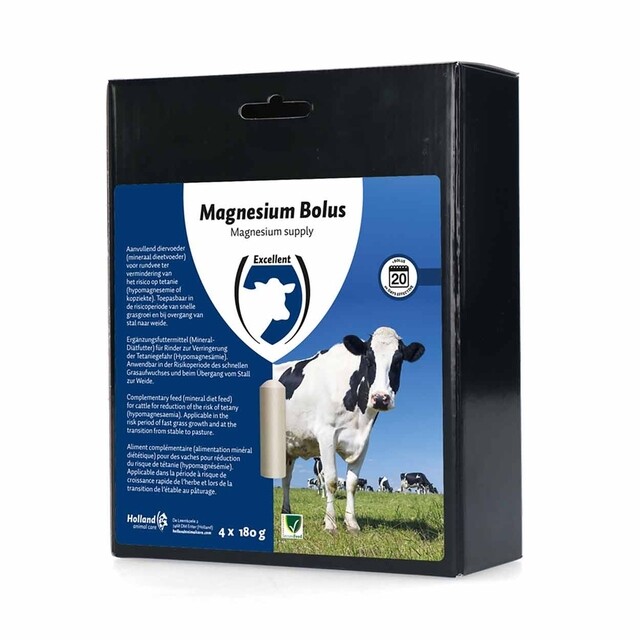 Product image 1 of Magnesium Bolus 4 stuks a 180 gram      Melkziektebolus