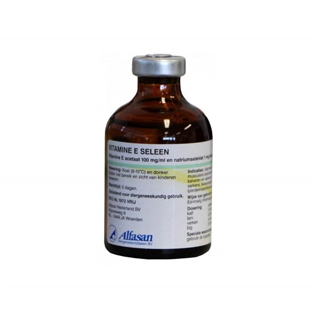 Product image 1 of Vitamine E Seleen Injectie - 50 ML