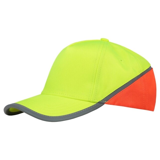 Product image 1 of Tricorp Cap Verkeersregelaar Tww Cap-Vr Fluor Orange-Yellow