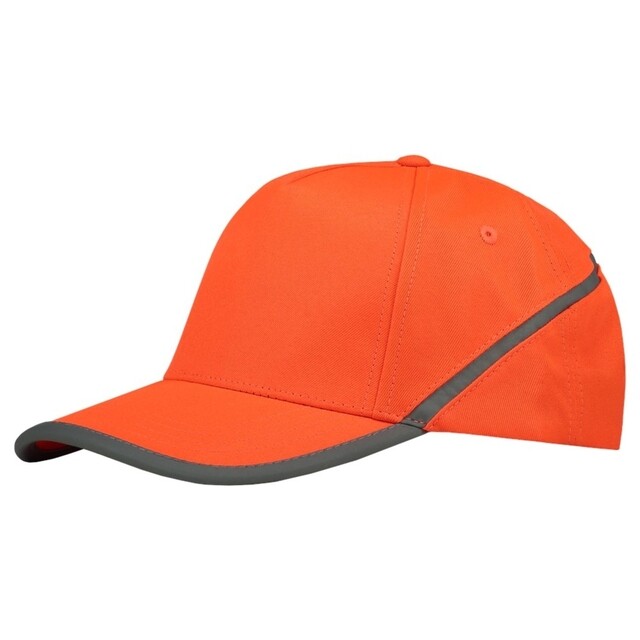 Product image 1 of Tricorp Cap Reflectie Workwear Tcp2000 100% Acrylic Fluor Orange