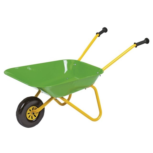 Product image 1 of Rolly Toys metalen kruiwagen groen