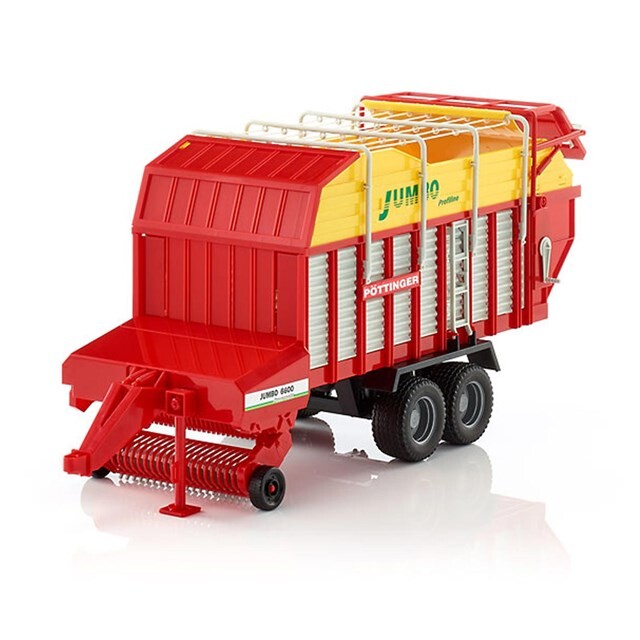 Product image 1 of Bruder 02214 - Pottinger Jumbo 6600 Profiline Opraapwagen 1:16