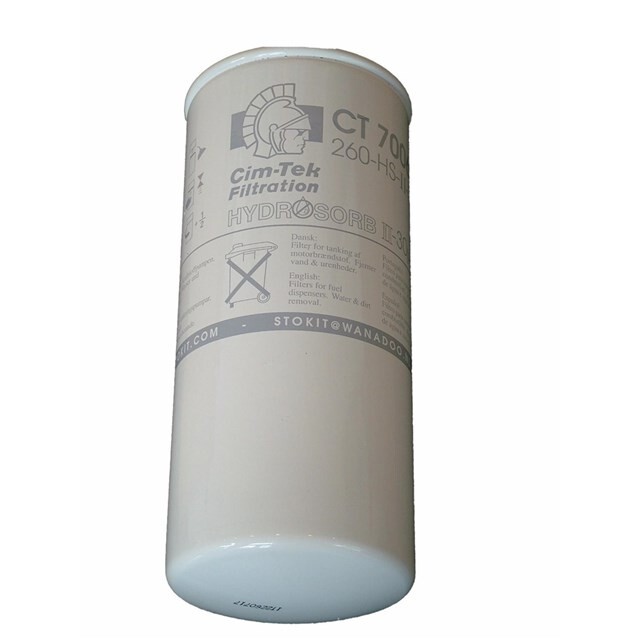 Product image 1 of Brandstoffilter onderdeel staal 1 inch binnendraad type Hydrosorb 261