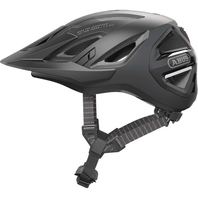 Product image 1 of Abus Fietshelm Urban-I 3.0 ACE Velvet Black - maat L