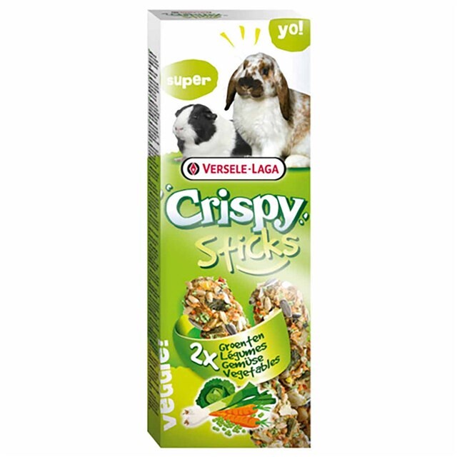 Product image 1 of Versele-Laga Crispy Sticks Konijnen en Cavia's 2 x 55 g Groente